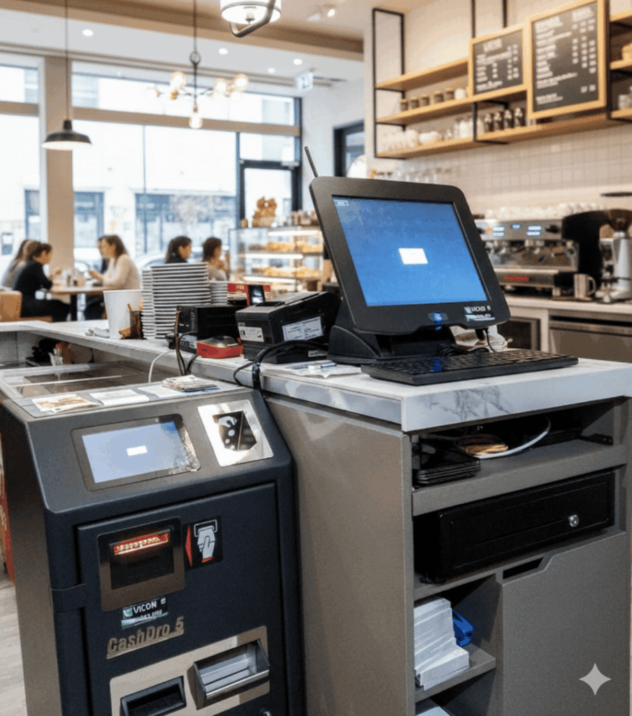 Máquinas de cobro automático para bares y restaurantes